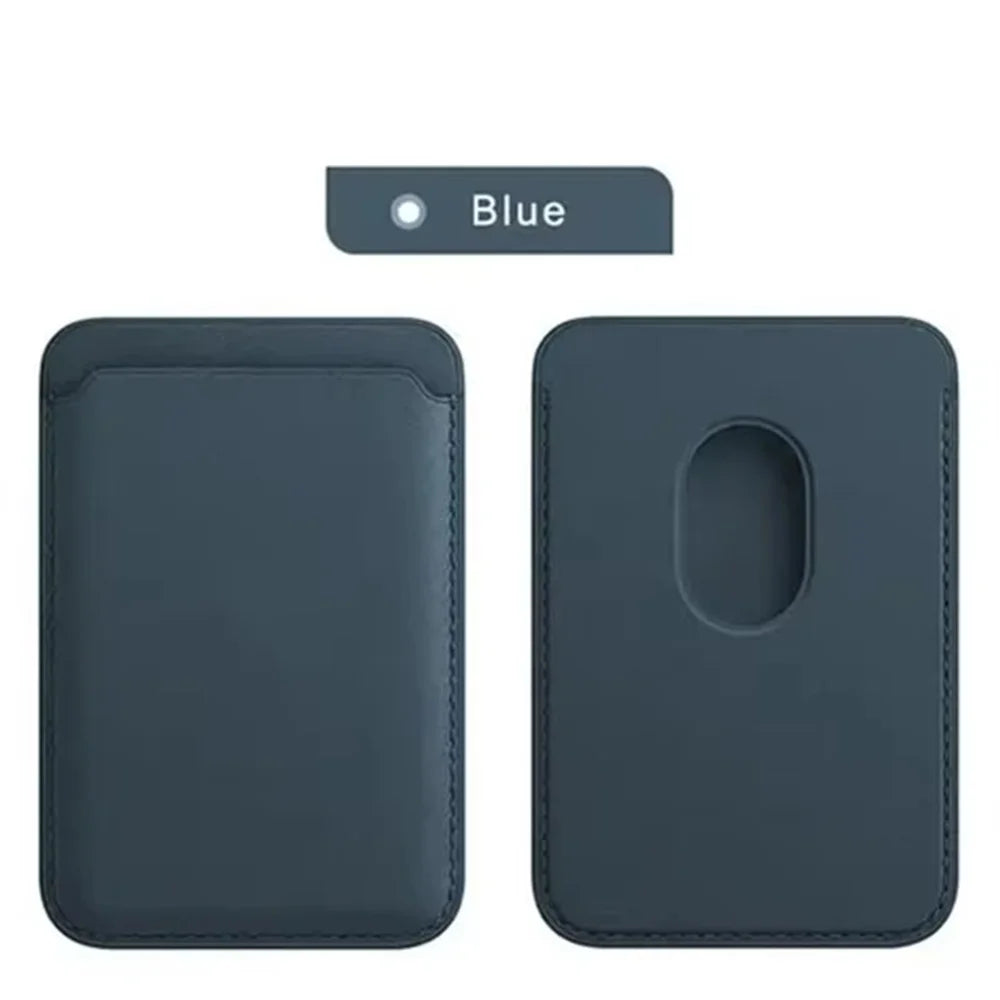 Magnetic Leather Wallet Case for iPhone