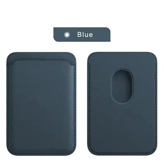 Magnetic Leather Wallet Case for iPhone