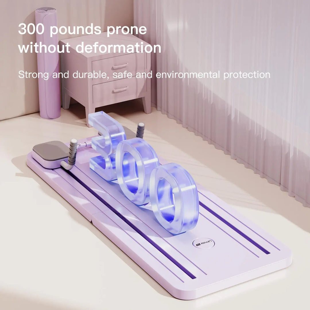 Multifunctional Pilates & Ab Board – Smart Home Reformer for Core, Glutes & Total Body Training