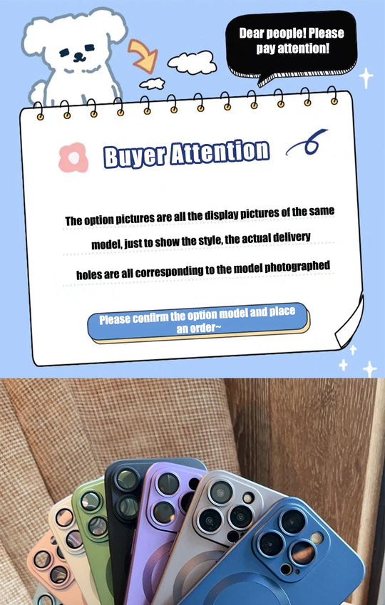 Luxury For Magsafe Matte Phone Cases For iPhone 13 11 12 14 15 Pro Max Magnetic Wireless Charging Case Lens Protector Soft Cover