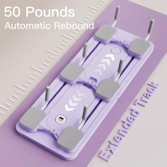 Multifunctional Pilates & Ab Board – Smart Home Reformer for Core, Glutes & Total Body Training