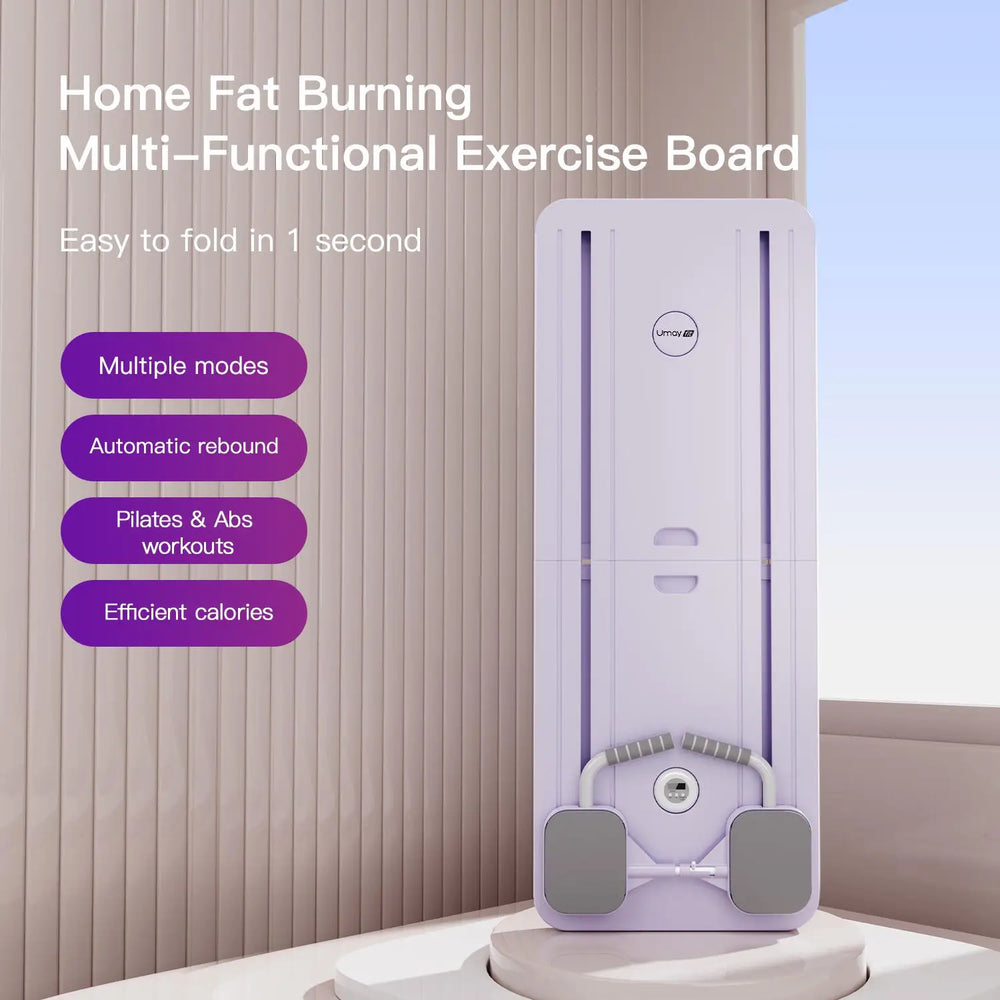 Multifunctional Pilates & Ab Board – Smart Home Reformer for Core, Glutes & Total Body Training